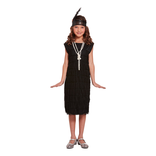 Flapper Lasten Naamiaisasu - Medium
