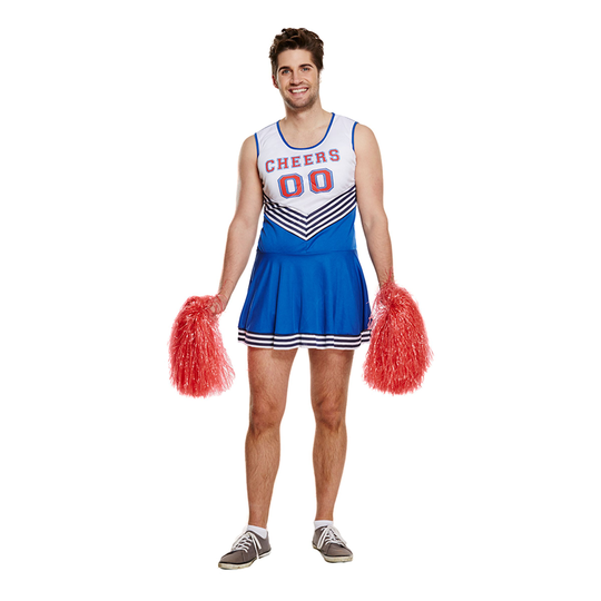 Cheerleader Mies Naamiaisasu - Yksi koko
