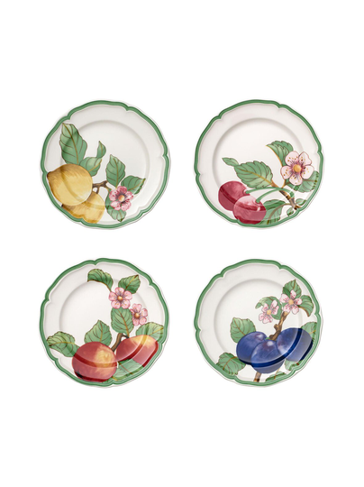 French garden modern fruits -lautanen 26 cm, 4 kpl