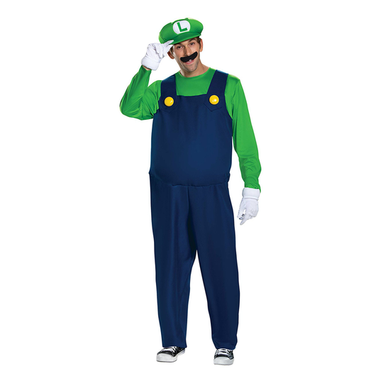 Luigi Deluxe Naamiaisasu - Large