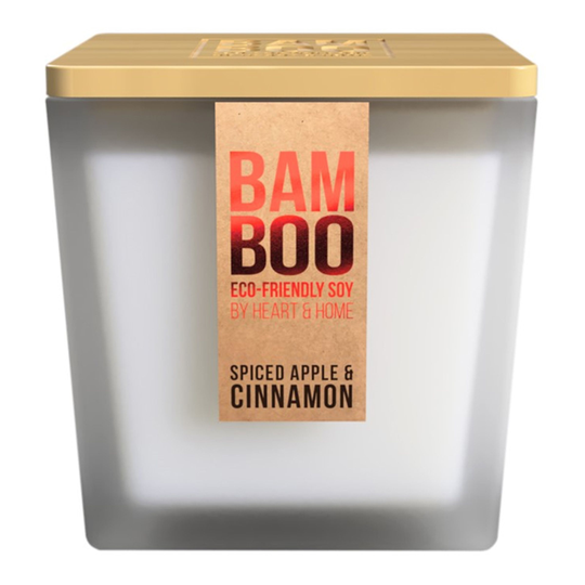 Bamboo Tuoksukynttilä Omena/Kaneli - Iso