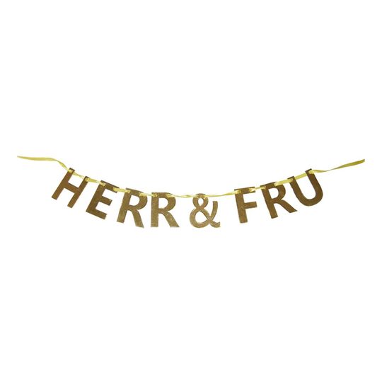 Kirjainviirinauha Herr & Fru Kulta