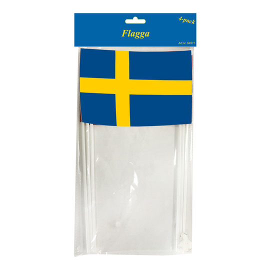 Ruotsalaiset Käsiliput - 4-pakkaus