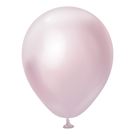 Lateksi-ilmapallot Professional Mini Pink Gold Chrome - 25-pakkaus