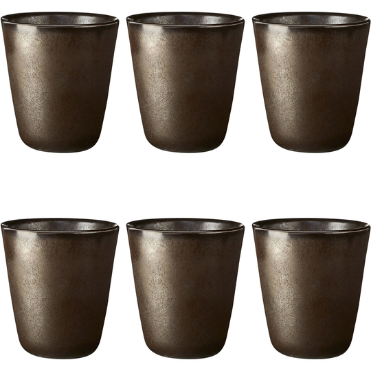 Aida RAW-termosmuki, 6 kpl, Metallic Brown