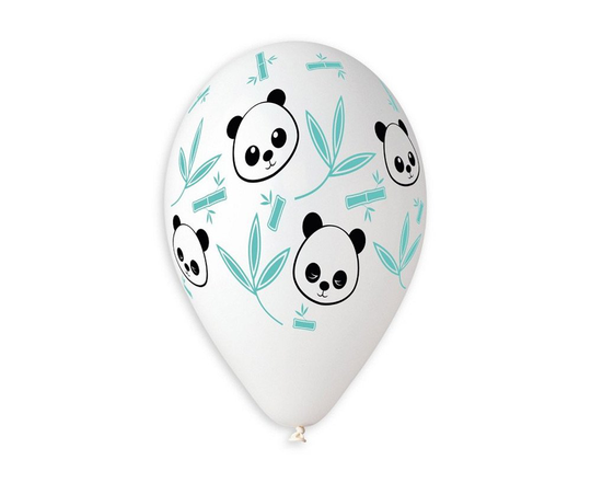 Ilmapallot -Panda, Bambu, 30cm, 5kpl