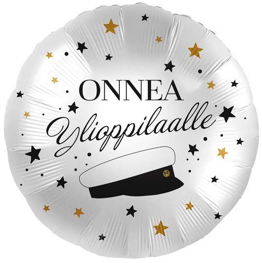 Foliopallo - Onnea ylioppilaalle, Lakki, 43cm