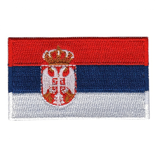 Kangasmerkki Serbian Lippu