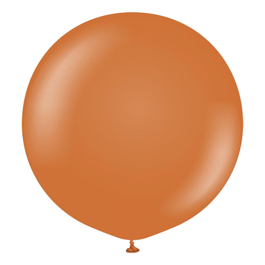 Lateksi-ilmapallot Professional Jättimäiset Caramel Brown - 2-pakkaus