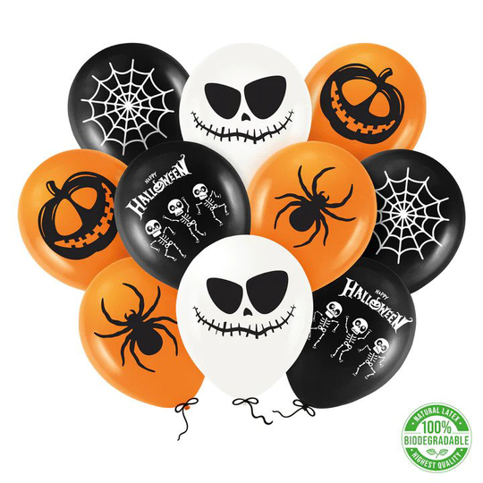 Ilmapallot - Classic Halloween, 10kpl