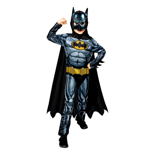 Batman Lihaksilla Lasten Naamiaisasu - X-Small