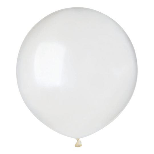 Ilmapallot Läpinäkyvä Pyöreät Suuret - 25-pakkaus