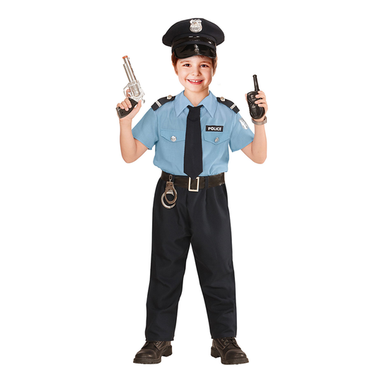 Poliisi Lasten Naamiaisasu - X-Large