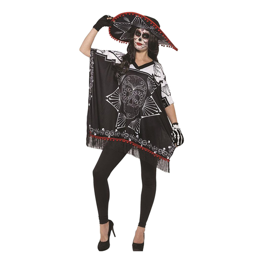 Day of the Dead Rosvo Naamiaisasu - One size