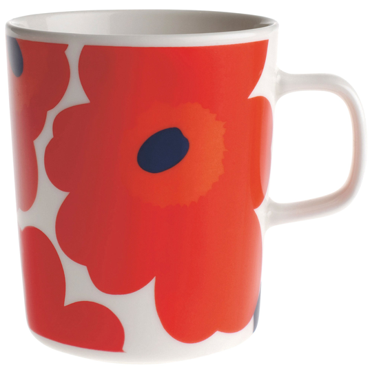Marimekko Oiva-muki, 2,5 dl, unikko, punainen