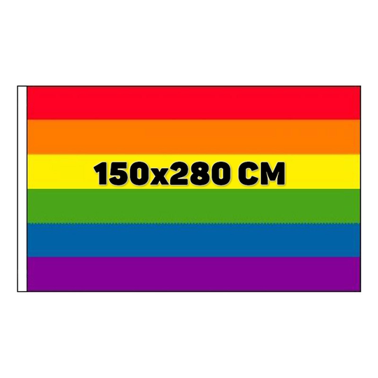 Pride-lippu Lipputankoon - 150x280