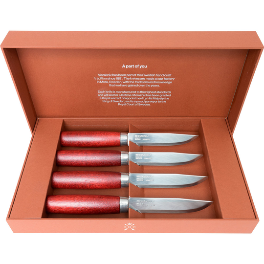Morakniv Classic-pihviveitsi, 4 kpl.