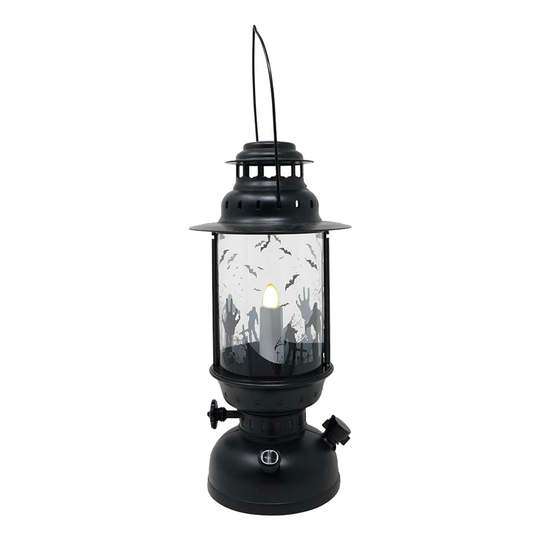 Lyhty Halloween LED-valolla