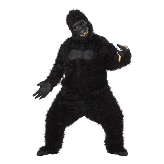 Hullu Gorilla Deluxe Naamiaisasu - One size