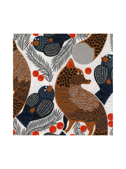 Ketunmarja-servetti 25 x 25 cm