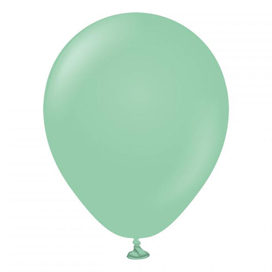 Lateksi-ilmapallot Professional Mini Mint Green - 25-pakkaus