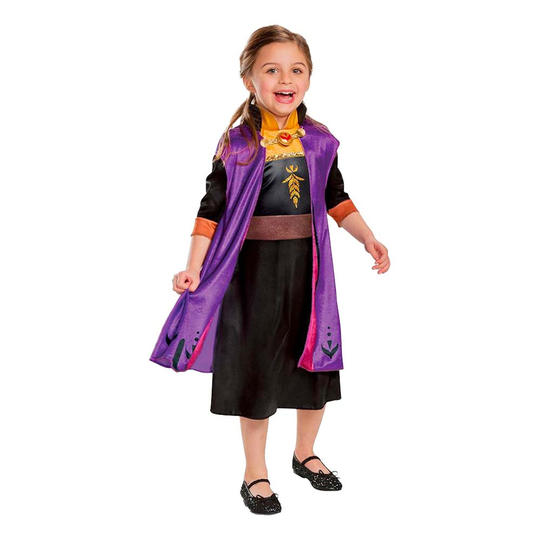 Disney Frozen 2 Anna Lasten Naamiaisasu - X-Small