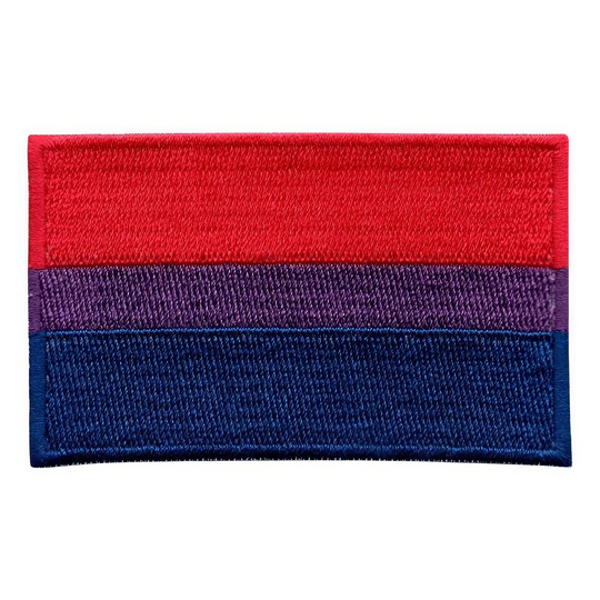 Kangasmerkki Lippu Pride Biseksuaalisuus - Keskikoko