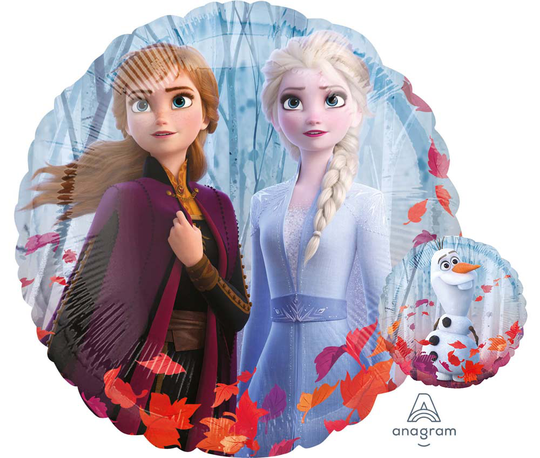 Foliopallo Frozen 2, Kaksipuolinen
