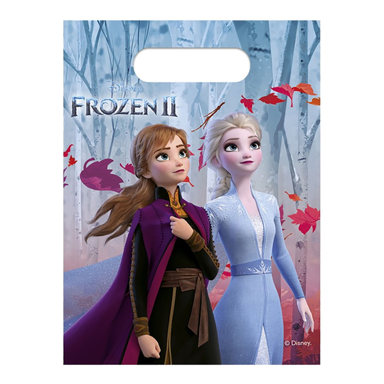 Juhlapussit Frozen 2 - 6-pakkaus
