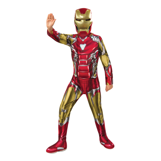 Avengers 4 Iron Man Lasten Naamiaisasu - Large
