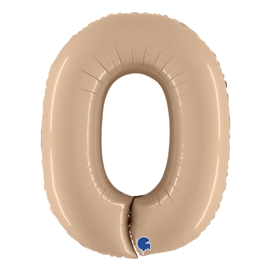 Numeroilmapallo Satin Nude - Numero 0