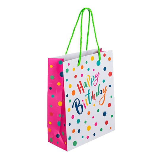 Lahjapussi Happy Birthday - Pieni
