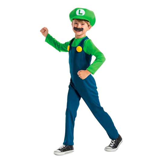 Super Mario Luigi Lasten Naamiaisasu - Small