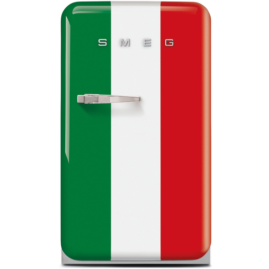 Smeg FAB10HRDIT5 Jääkaappi, jossa saranointi oikealla, Italian lippu