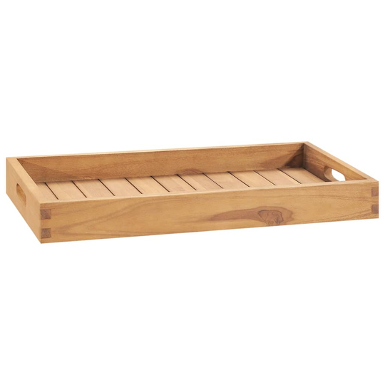 vidaXL Tarjotin 60x35 cm täysi tiikki