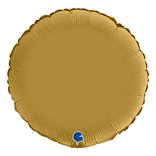 Folioilmapallo Sylinteri Satiini Kulta