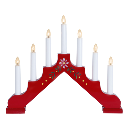 Adventtikynttelikkö Punainen