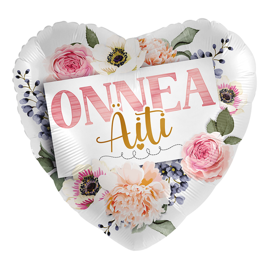 Folioilmapallo Onnea Äiti