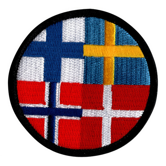 Kangasmerkki Pohjoismaiden Lippu