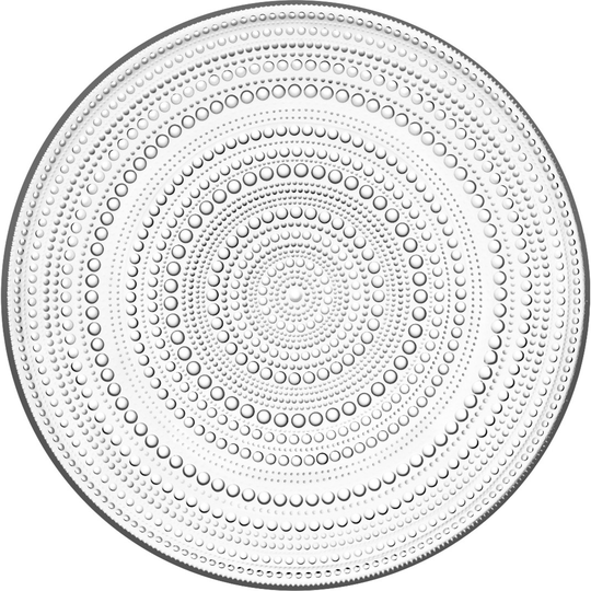 Iittala Kastehelmi-lautanen 31,5 cm.