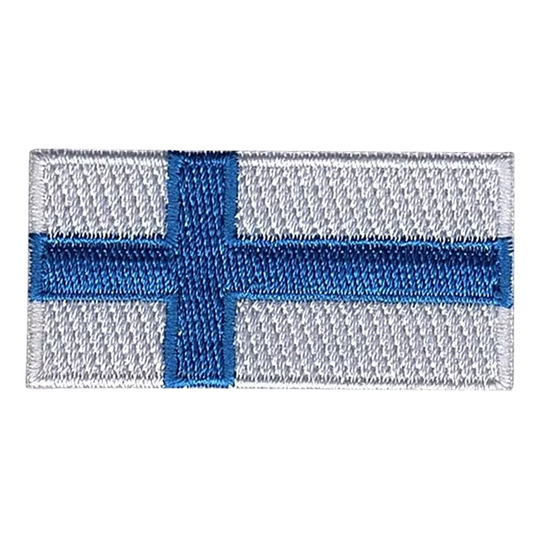 Kangasmerkki Suomen Lippu - Pieni