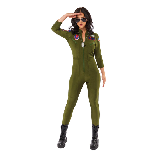 Top Gun Haalari Naisten Naamiaisasu - X-Small