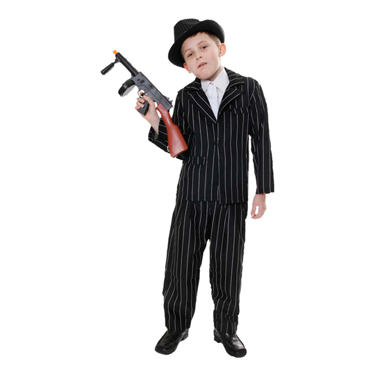 20-luvun Gangsteri Lasten Naamiaisasu - Small