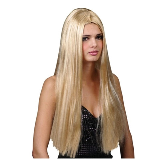 Blondi Peruukki Pitkät Hiukset - One size