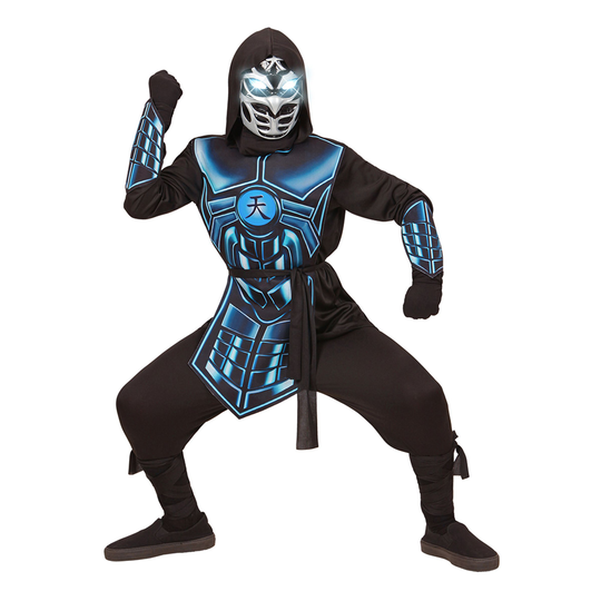 Cyber Ninja Lapset Naamiaisasu - Medium