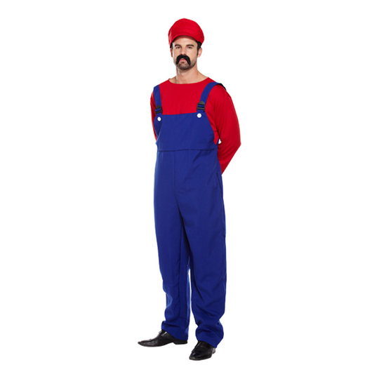 Super Mario Punainen Budget Naamiaisasu - One size