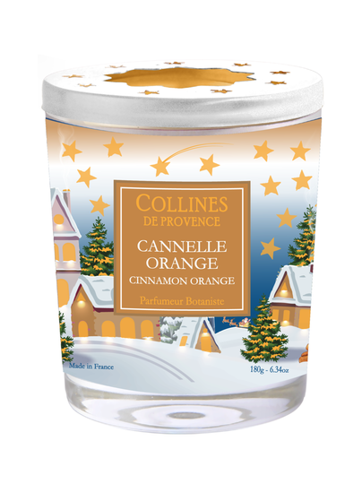 Jouluinen tuoksukynttilä ""cinnamon orange"" - kaneli appelsiini