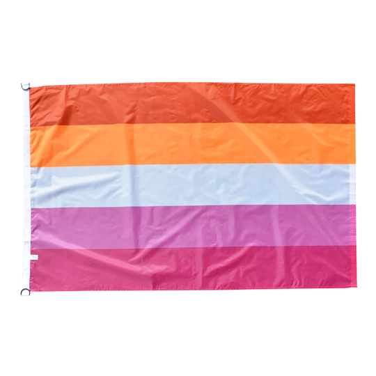 Lippu Lesbian Sunset D-silmukalla