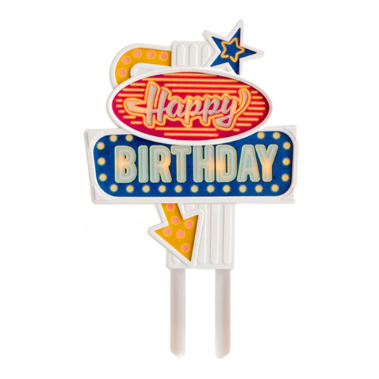 Tuikkiva Kakunkoriste Happy Birthday