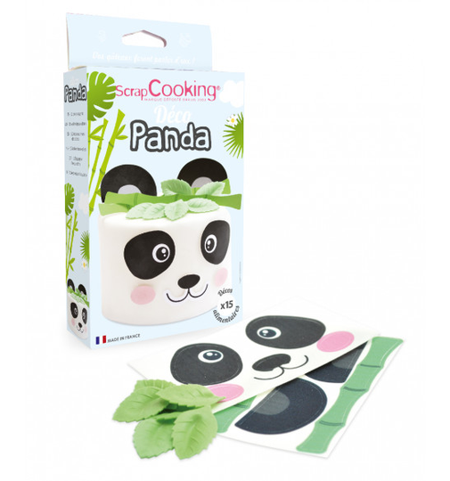 Kakkukoriste setti - Panda, 15kpl